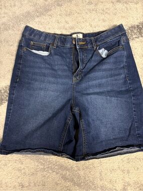 Penningtons Dark Blue Denim Jean Shorts